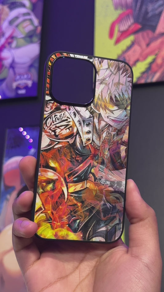 MHA BOYS MOTION PHONE CASE