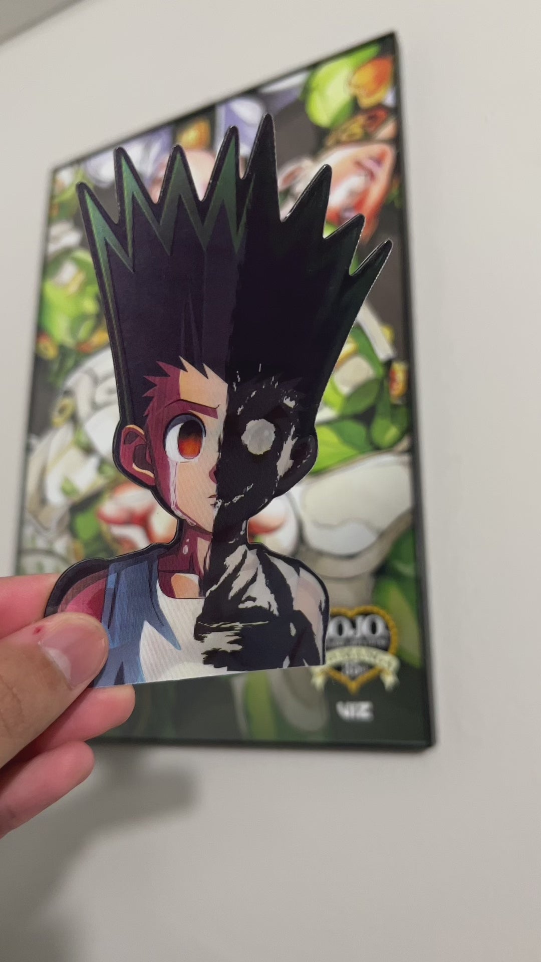 Killua Godspeed Hunter X Hunter Anime Motion Sticker Peeker