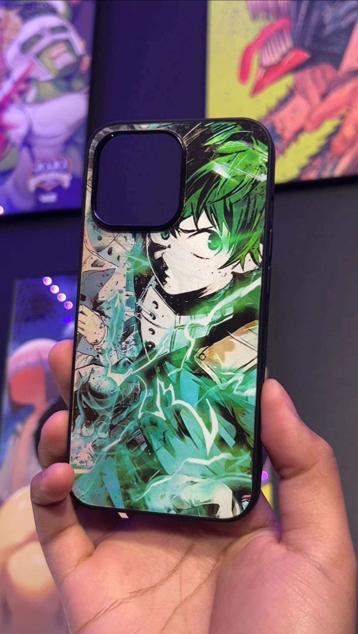 MHA BOYS MOTION PHONE CASE